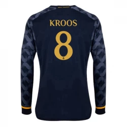 Real Madrid Fodboldtrøjer 2023-24 Toni Kroos #8 Udebanetrøje Mænd Lange Ærmer